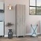 Tuhome Nala Cleaning Cabinet, Double Door Cabinet, Four Legs, Five Shelves, Light Gray/White MZB7676 - alternate 3